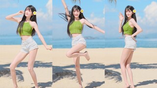 沙滩上的小城夏天☀️So hot⁄(⁄ ⁄ ⁄ω⁄ ⁄ ⁄)⁄！！