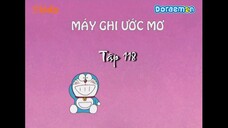 Doraemon - HTV3 lồng tiếng - tập 118 - Máy ghi ước mơ và Đồng hồ ngưng đọng thời gian