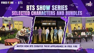 Free Fire x BTS Show Series - Selected Characters and Outfits | Free Fire NA