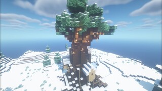 Minecraft: Treehouse Timelapse I How to build Tree house in Minecraft