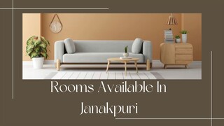 Rooms Available In Janakpuri