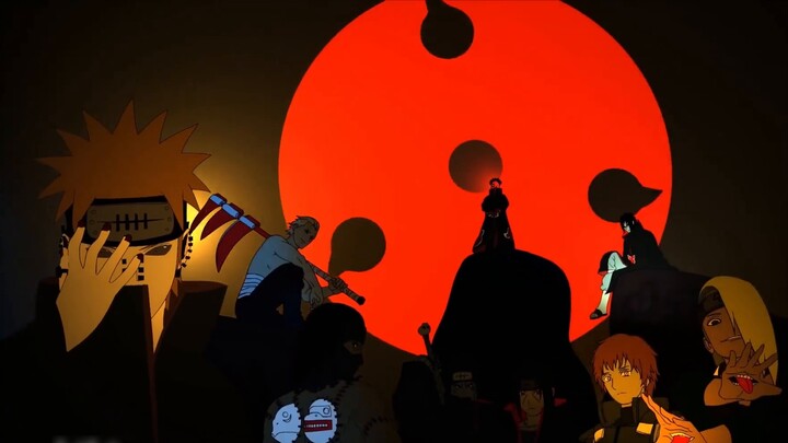 Tranh vẽ tay Liên minh Naruto vs DanzoUchiha Madara một chọi ba (Phần 1)