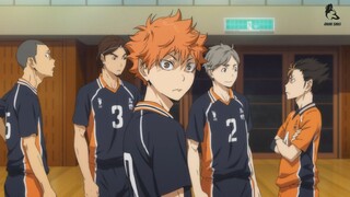 ハイキュー ! Haikyuu - 牛島からの凄まじいプレッシャーに鳥肌立つ日向 |Hinata gets goosebumps with Ushijima's tremendous pressure