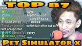 Pet Simulator X | Top 87 Player Worldwide | Ganito Nangyari | Roblox Tagalog
