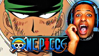 One Piece| 1x2 "Enter the Great Swordsman! Pirate Hunter Roronoa Zoro!" | Andres El Rey Reaction