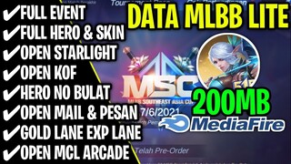 Data Mlbb Lite 200MB Event MSC - Ml Lite - Mlbb lite - Atasi Lag & Patah Patah