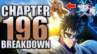 BLAST SECRET REVEALED / One Punch Man Chapter 196