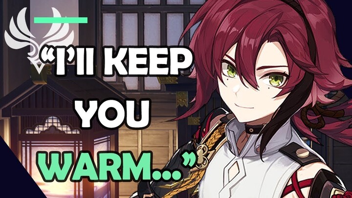 A Stormy Night with Heizou [Genshin Impact ASMR Roleplay]