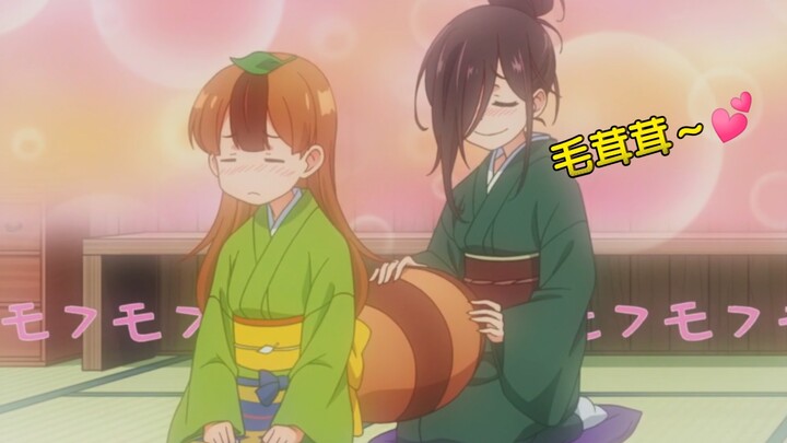 💕是蓬松松软乎乎毛茸茸的尾巴呢～💕