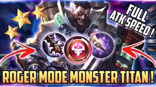 META ROGER TITAN MODE FULL ATK SPEED ! COMBO OP MAGIC CHESS TERBARU 2022