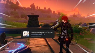 Akhirnya Login Pakai Akun Utama Di Genshin Impact Cloud !?