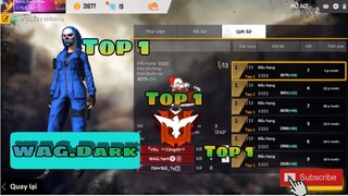 [Garena Free Fire] WAG.Dark - Những Pha Cân 3 Cân 4 Cực Đỉnh Trên Điện Thoại #1