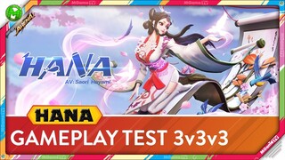 Onmyoji Arena | Gameplay test Hana Hoa Điểu Quyển trong 3v3v3 bách quỷ dịch