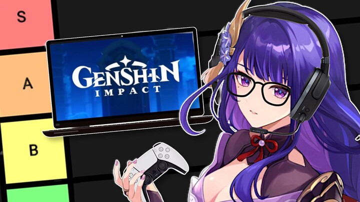 Ranking Genshin Characters as GENSHIN PLAYERS?! 🎮