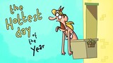 The Hottest Day of the Year | cartoon Box 227 | by Frame Order | hilarious cartoons
