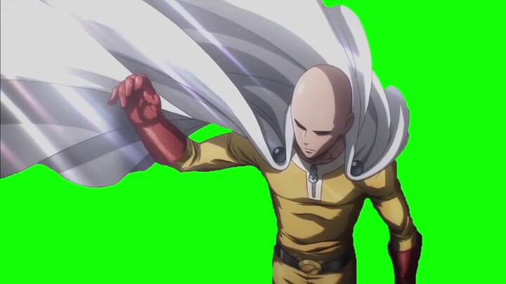 Green Screen Effect "One Punch Man - Saitama"