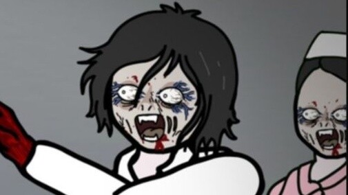 When you wake up from the hospital bed, there are zombies everywhere outside the window...