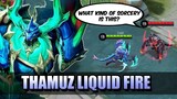 THAMUZ IS NOW COOLER WITH HIS NEW SKIN LIQUID FIRE 💦