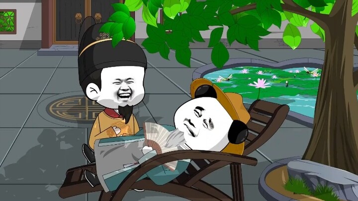 Beating Lao Zhu with a shoe horn is a compulsory course in every episode