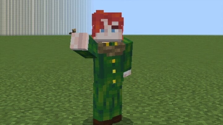 Challenge to recreate JOJO's Chicken Dinner in MC?! #4 The least extreme Kakyoin! Kakyoin