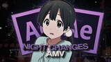 Night Changes Amv Typography -- Tamako Love Story