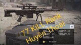 COD Mobile | Test súng Sniper Arctic.50 - 77 Kill Gameplay | Rank Huyền Thoại