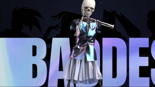 【4K·MMD】KDA TheBaddest·Explicit·His·Dazzling Uniform·Skeleton Girl