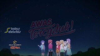 Anime Awas Tercyduk Koisuru Asteroid Episode 02 - Jelang Malam hari di halaman Mira melihat Bintang