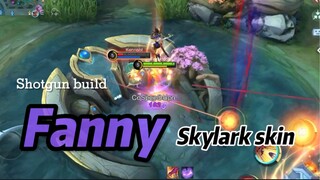 Bagong Biling skin Practice agad sa classic Naka MvP pa | Fanny Skylark Skin | Fanny Highlights