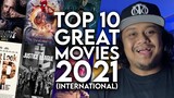 #ZHAFVLOG - TOP 10 GREAT MOVIES 2021 (International)