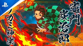 Hinokami Kagura Tanjiro Gameplay Trailer | Demon Slayer: Hinokami Keppuutan