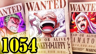 One Piece Chap 1054 Pre - CÔNG BỐ Tiền Truy Nã Băng MŨ RƠM ? YAMATO Góp Mặt? Luffy SỐC Vì Tờ TRUY NÃ