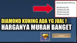 KODE REDEEM RIBUAN DIAMOND KUNING BISA DI JUAL !! HARGA TERLALU MURAH !