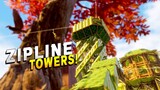 Zipline Tower Hubs to Fly Above the BUGS! - Grounded Gameplay - Early Access