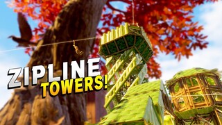 Zipline Tower Hubs to Fly Above the BUGS! - Grounded Gameplay - Early Access