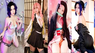 鬼滅の刃コスプレ Cosplay Kimetsu no Yaiba   Kami Tik Tok#249