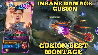 Insane Gusion Damage, Gusion Best Montage