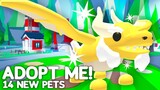 All 14 New Pets In Adopt Me Egg Update! Roblox Adopt Me New Pets