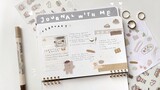 february journal with me | cute, minimal aesthetic