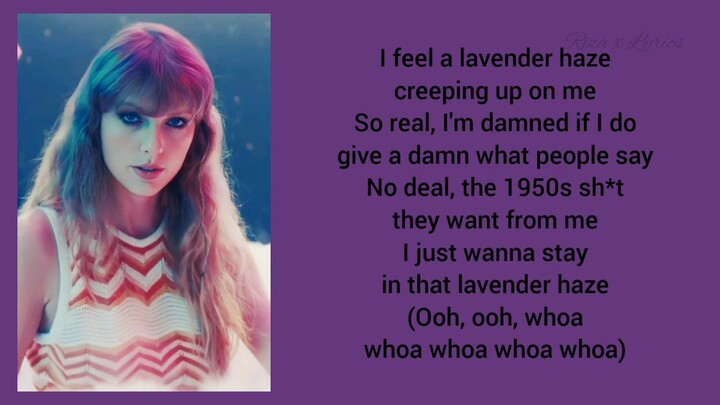 Taylor Swift - Lavender Haze [Lyrics]