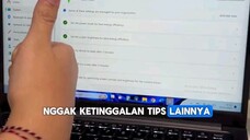 tips laptop awet battry