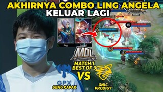 LING FERXIC DAN ANGELA REKT ‼️ JADI KEINGET ITU DUA KALO NI HERO KLUAR - MDL GPX VS ONIC MATCH 1 ‼️