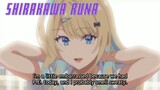 Siapa Sih Shirakawa Runa di Anime KimiZero ?