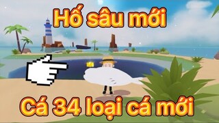 Play Together chi tiết bản cập Nhật 30 tháng 12 hố sâu mới và 34 loại cá mới