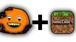 Annoying Orange + Minecraft = ??? | Annoying Orange Animation + Minecraft Animation