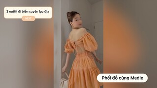 Ba outfit đi biển xuyên lục địa