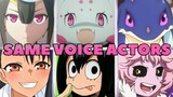 So I'm a Spider, So What All Characters Japanese Dub Voice Actors Seiyuu Same Anime Characters