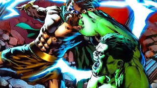 Zeus Humbles the Incredible Hulk