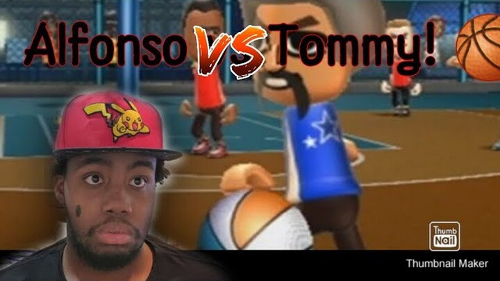 Trying To Beat Tommy Without Restarting On Wii Sports Resort Basketball 🏀 | Reaction