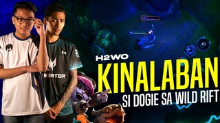 H2WO KINALABAN SI DOGIE SA WILD RIFT  (H2WO League of Legends Wild Rift Full Gameplay)